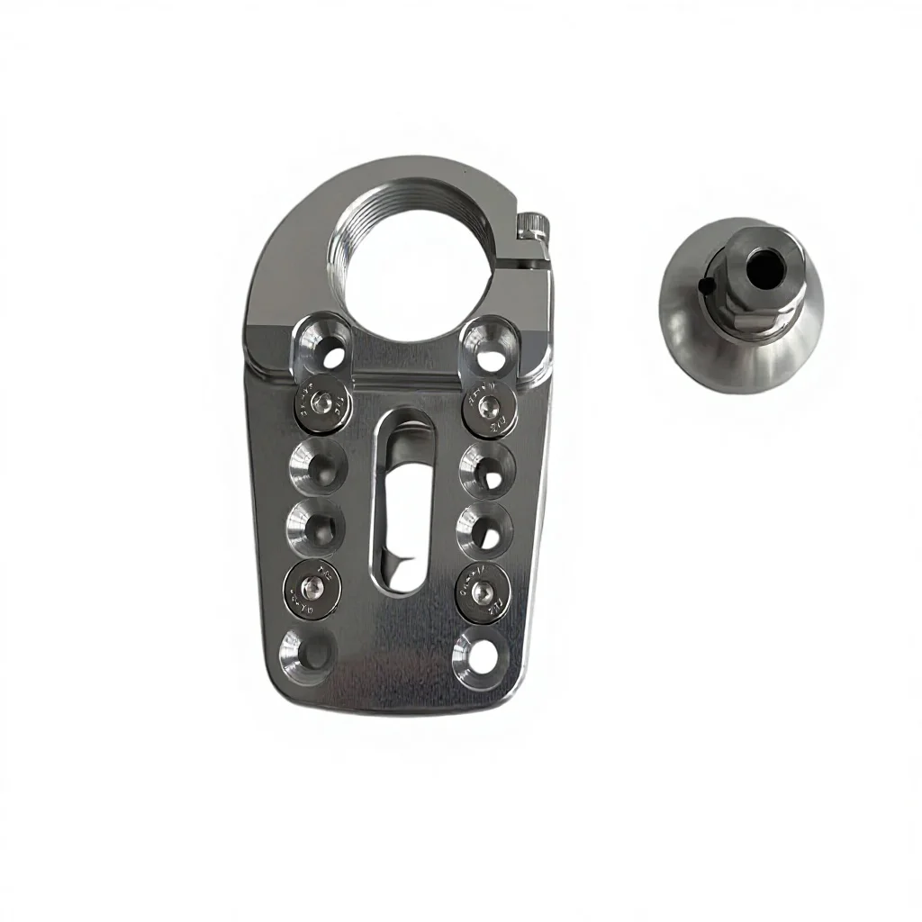Artificial Limbs Prosthetic Leg Parts Adjustable Connecting Plate with Irregular Shape Connector Prosthetic Parts