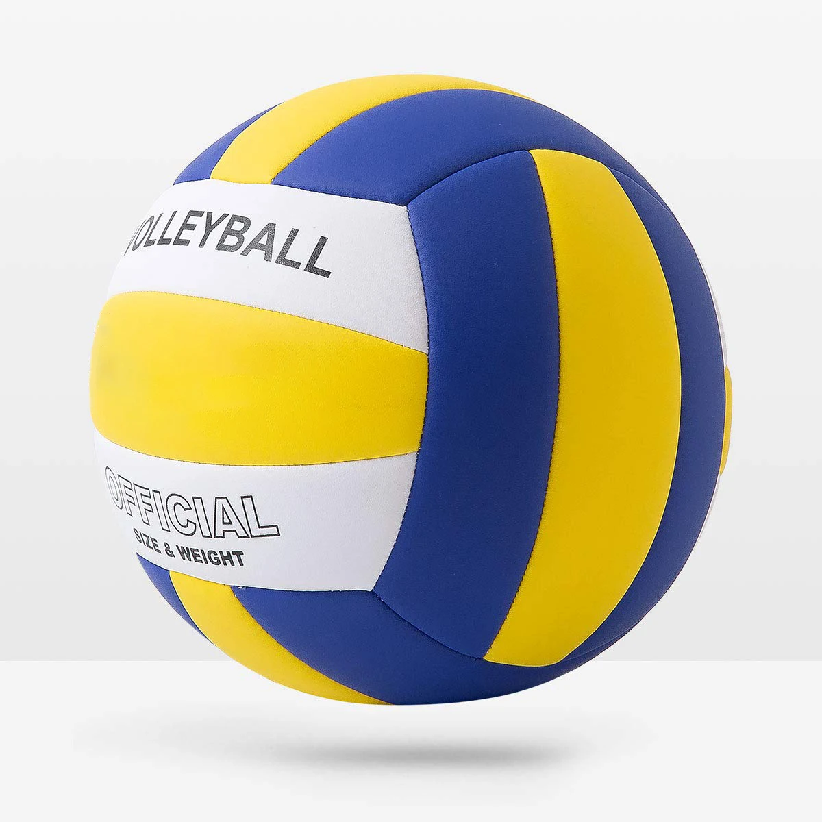 1Pc Beach Volleyball Official Size Outdoor Volleyball Thickened Surface Soft Leather in&Outdoor Volleyball for Men, Women, Adul