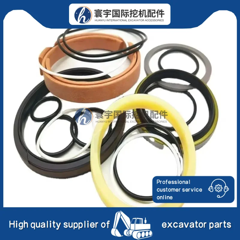 

Уплотнительное кольцо сальника гидравлического цилиндра погрузчика WA320-3 WA360-3 Комплект уплотнений цилиндра гидравлического подъемника 707-99-53100 Детали машин