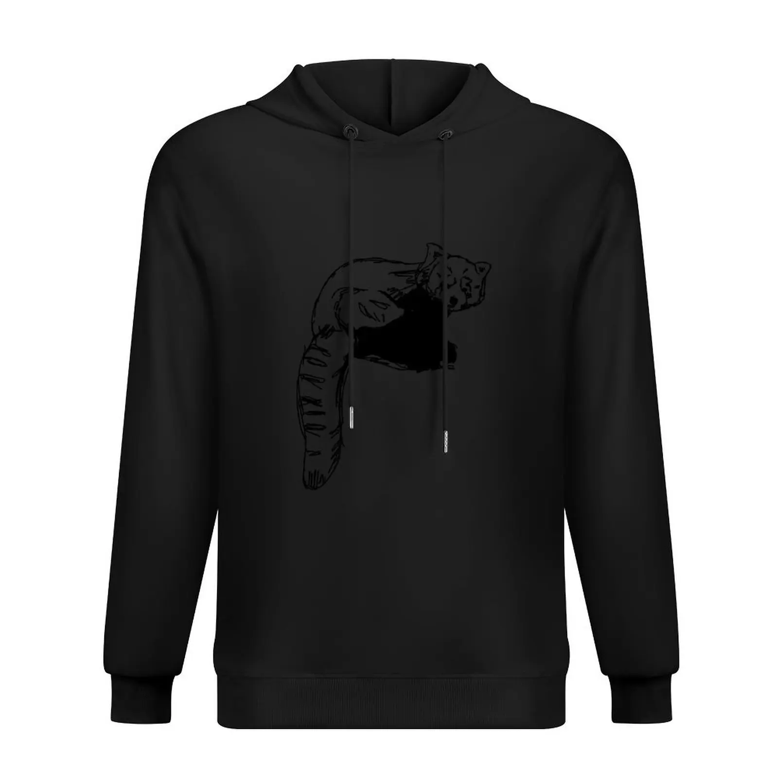 

Cute Hand Drawn Red panda, Red Panda Lovers Hoodie anime clothes men's sweat-shirt mens clothing anime hoodie