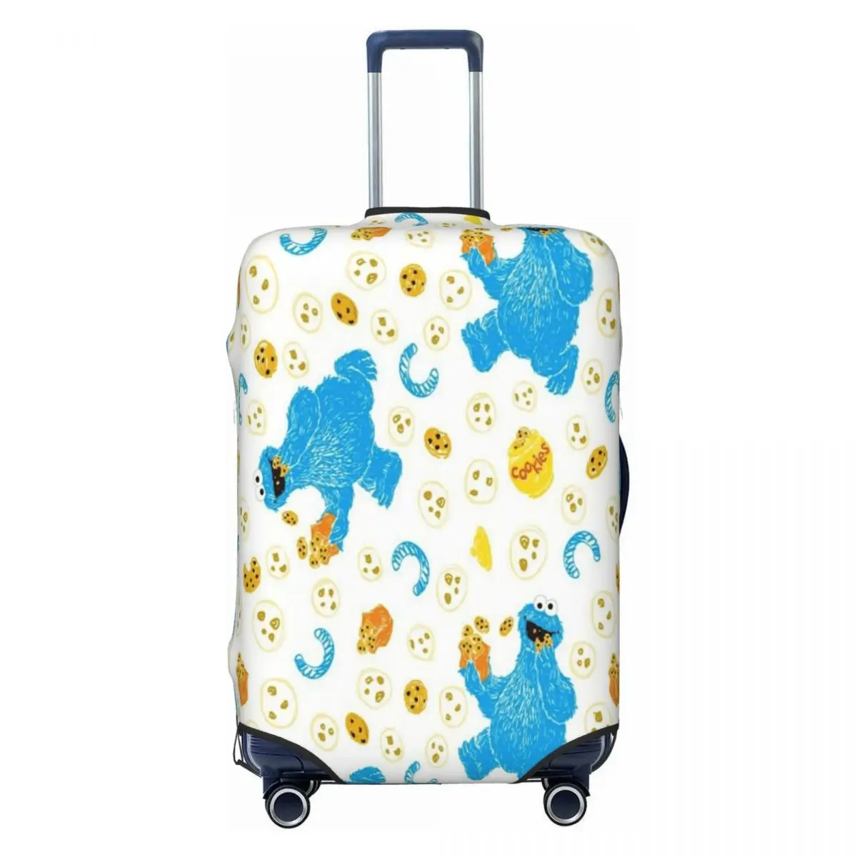 

Чехол для чемодана с изображением Кукки-Монстера, милый защитный чехол для чемодана, подходит для чемоданов 18-32 дюймов