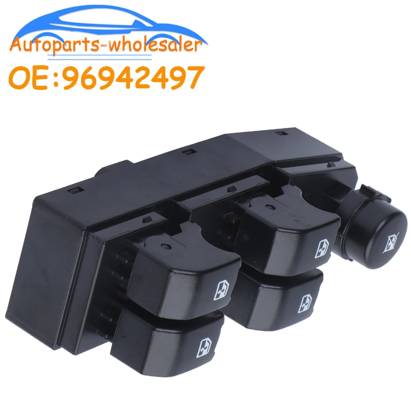 Interruptor de control maestro de ventanilla eléctrica de coche 96942497   Apto para Chevrolet Spark Spark EV WVE BY NTK 2013-2016