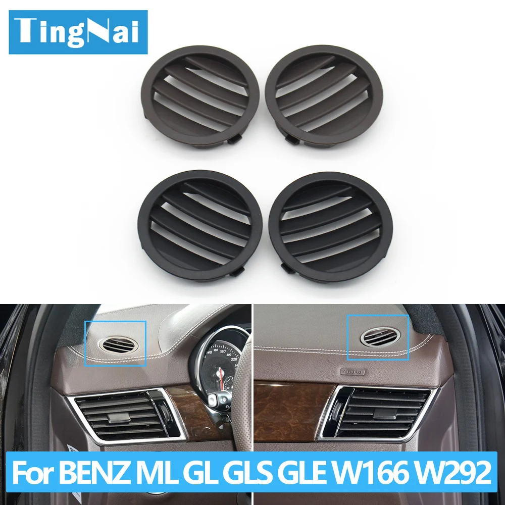 Car Air Vent Outlet Small Round Grille For Mercedes Benz ML GL GLS GLE W166 W292 2012 2013 2014 2015 2016 2017 2018 2019