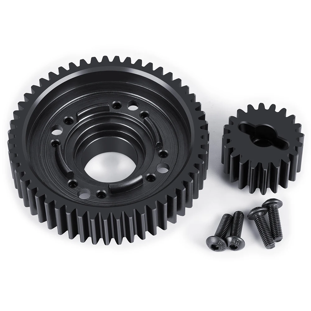 AXSPEED Metal M1 51T+20T Differential Gear for X-Maxx 1/5 RC Monster Truck Model Upgrade Parts