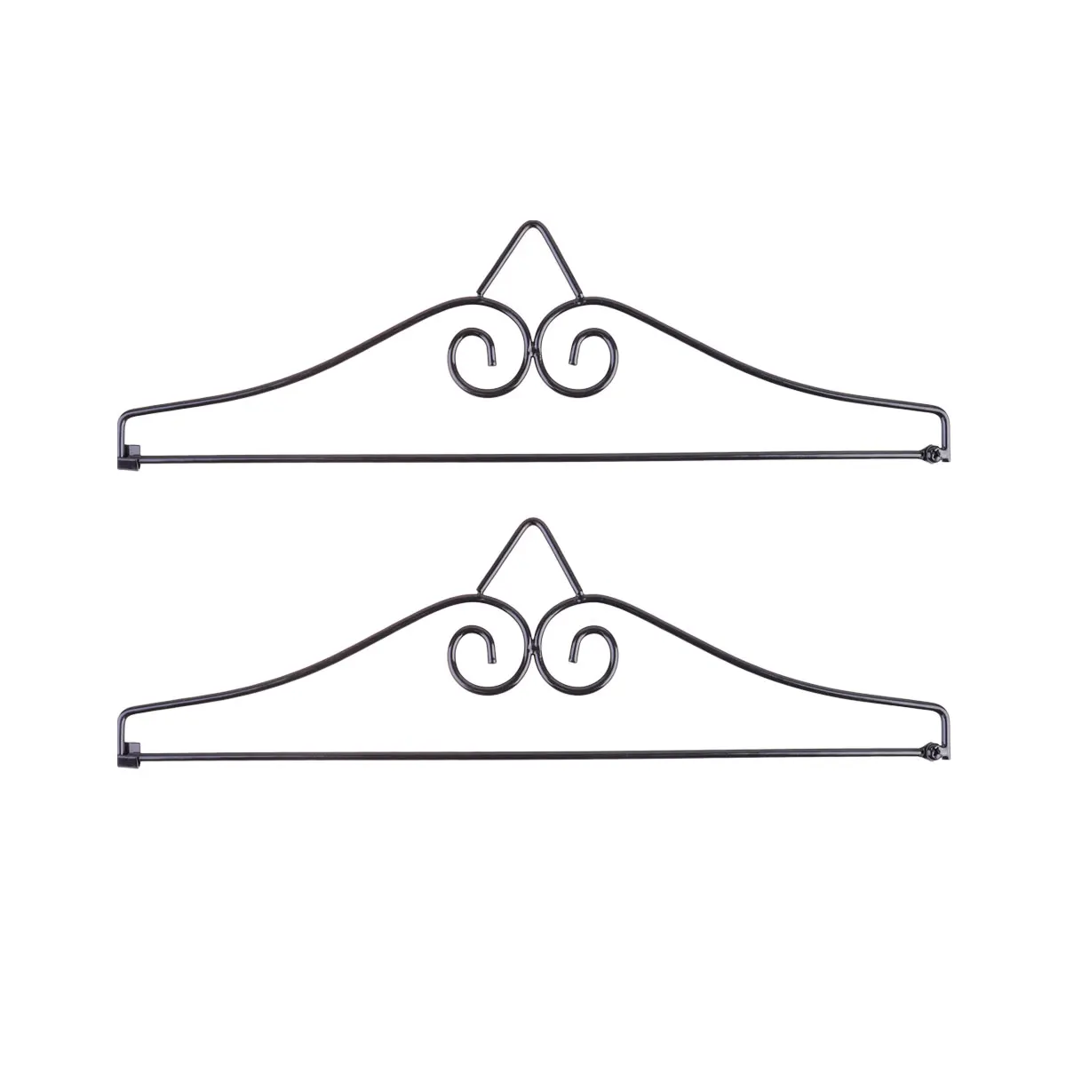 

2pc Garden Flag Accessories Metal Hanging Banner Bracket Accessories Rack for Outdoor Yard Stand Durable Banner Bracket