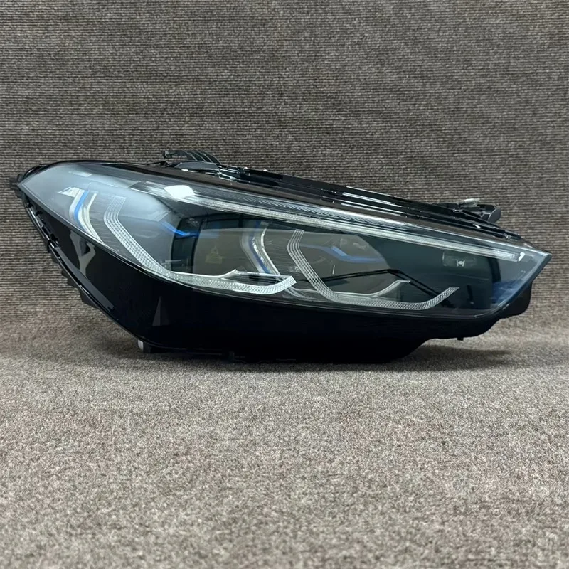 US Headlight for BMW 8-Series 2019-2024 G14 G15 G16 840i M8 M850i Right Side Shadowline Version No Module Headlamp 7873274