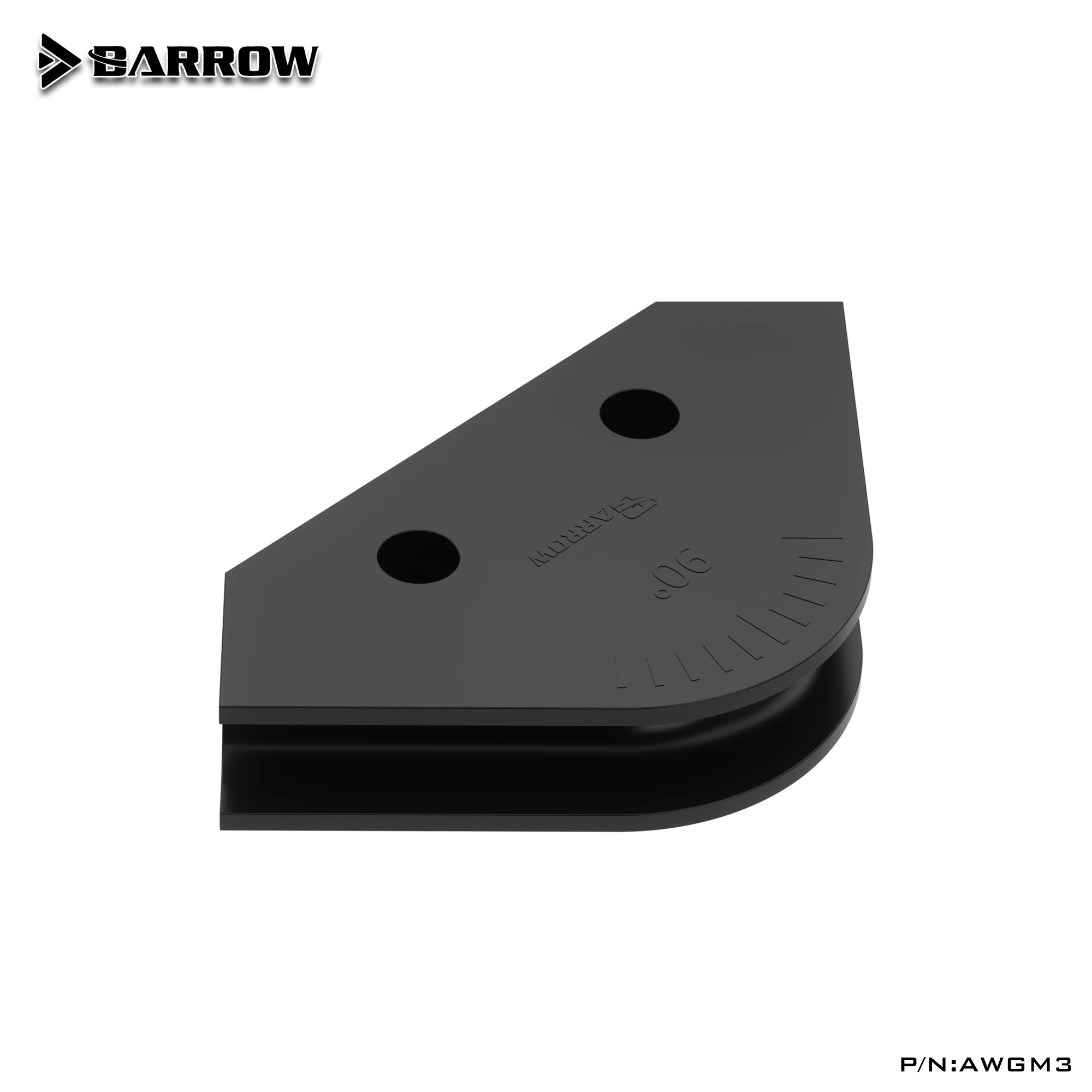 بارو الصلب أنبوب بندر ABS للكمبيوتر تبريد المياه 12 مللي متر/14 مللي متر/16 مللي متر الانحناء عدة 45/90/180 درجة AWGM3-12/14/16-أداة للمبرد