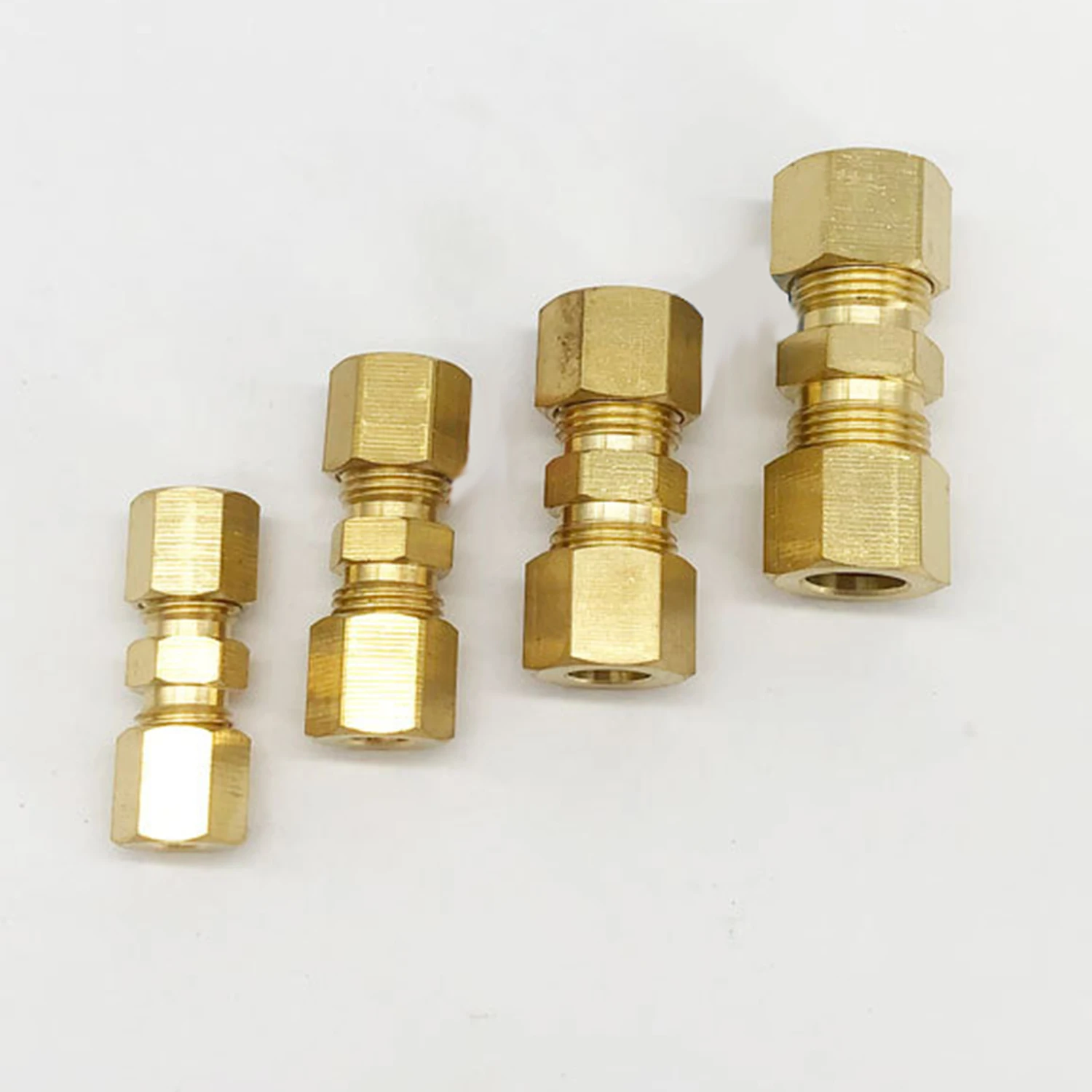 10pcs Brake Line Connector Without Flaring 1/8
