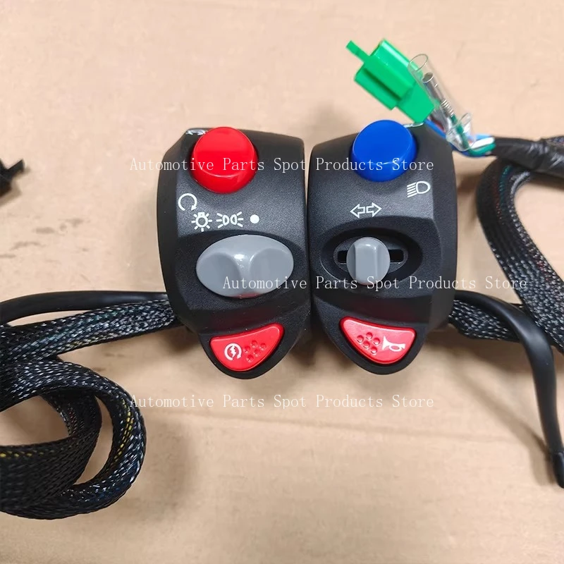 

Handlebar Switch Assembly for Lifan V16 LF250-D LF250-E LF250-K V16 PLUS Left Right Handle Switch Horn Start Switch