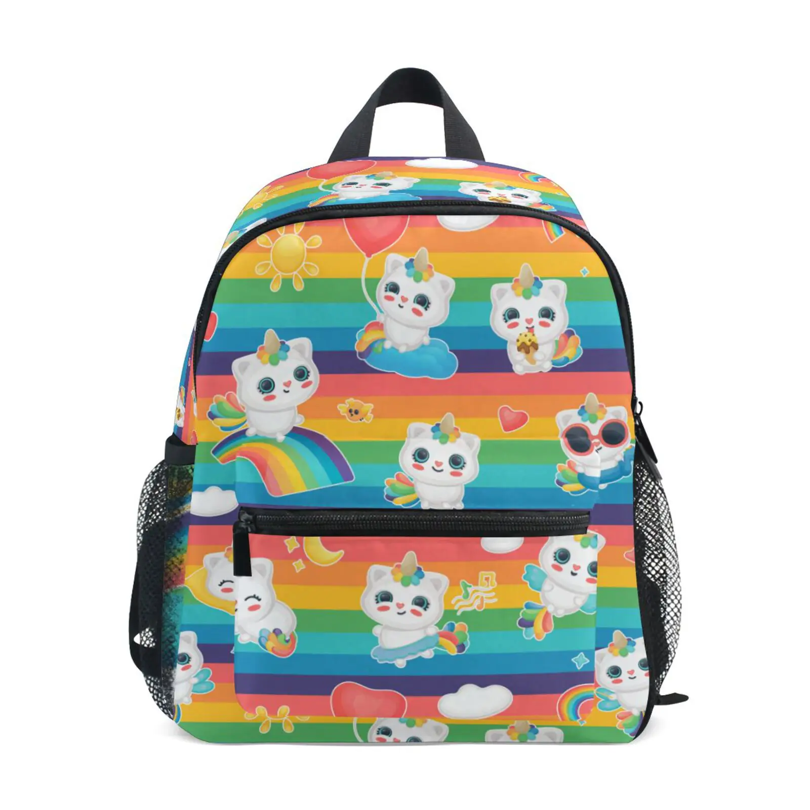 New School Bags For Girls Boys Kawaii Cartoon Cat Kids Backpack Kindergarten Primary School Bookbag Student kawaii   Backpacks