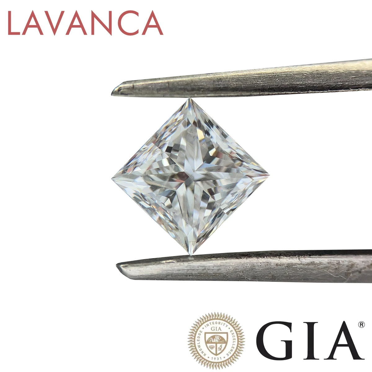 GIA Certified Natural Loose Diamonds Princess Cut E/F/G Color Real Diamonds VS/VVS GIA Certificate Diamond For Fine Jewelry Made