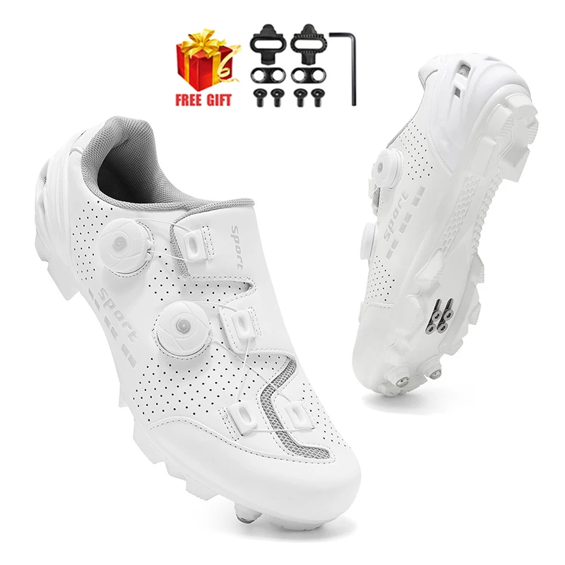 

Mtb Cycling Shoes Man Cleats Shoes Outdoor Mountain Bike Flat Pedal Shoe Men Breathable spd Racing Speed Indoor Bicycle Footwear