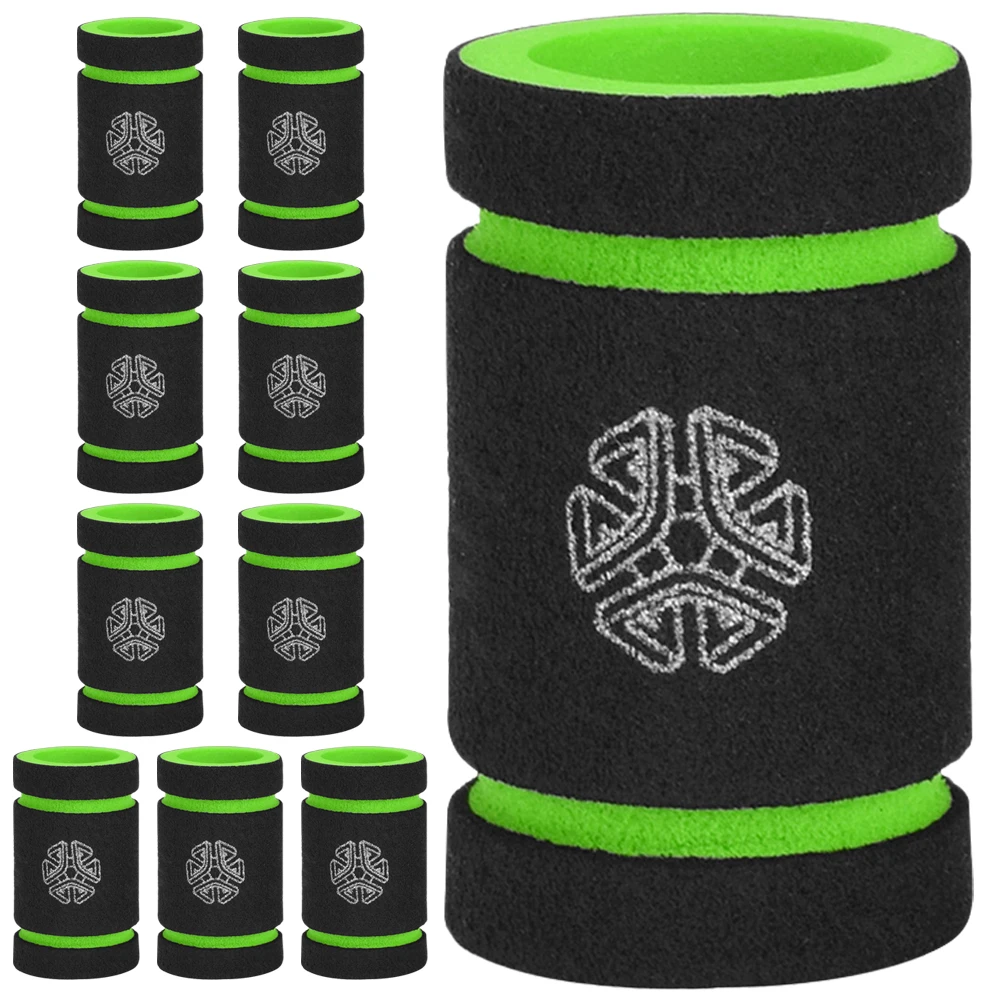 10Pcs Comfortable Tattoos Grip Cover Soft Sponge Handle Protector Anti-Slip Ergonomic Design Long-Lasting Tattoo Equipment