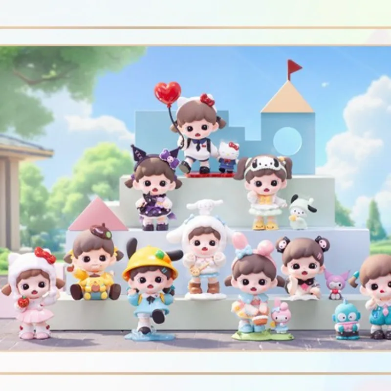 

Zoraa Sanrio Joint - branded Roaming Good Times Blind Box with Kuromi Melody Cute Handmade Figures New Gift Toys for Presenting