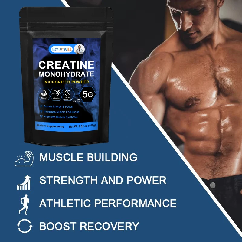 Creatine Monohydrate - Premium Recovery Supplement for Athletes - Reduce Fatigue, Replenish Energy, Support Muscle Repair