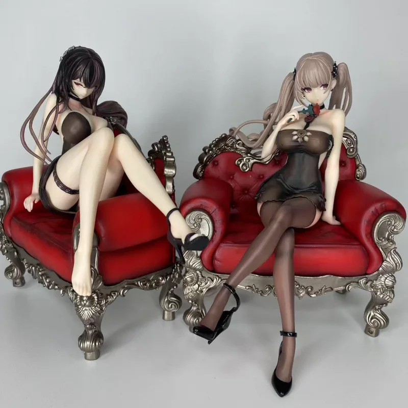 Azur Lane Taihou وشخصية أريكة غريبة، تمثال أنيمي نسخة الاحتفال الوردي، هدية قابلة للجمع للمعجبين #5