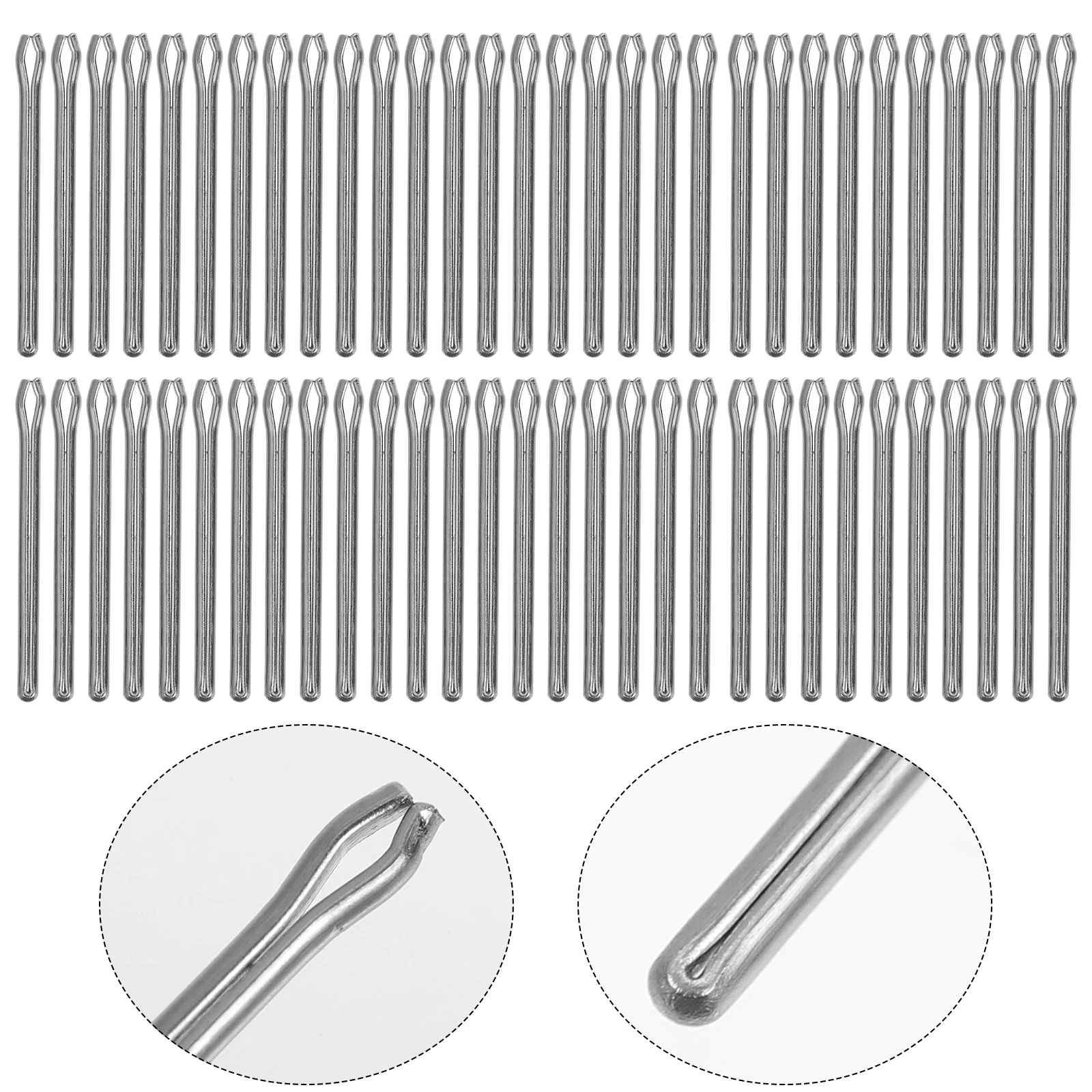 

1000 Pcs Watch Repair Tools Stainless Steel Watchband Link Cotter Pins Hardware Strap Accessories Durable Portable Storage Fine