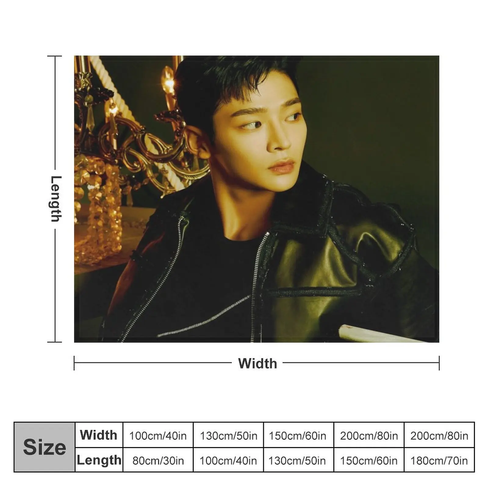 SF9 Rowoon Rumination Connect ver. Throw Blanket blankets and throws Multi-Purpose Luxury Blankets