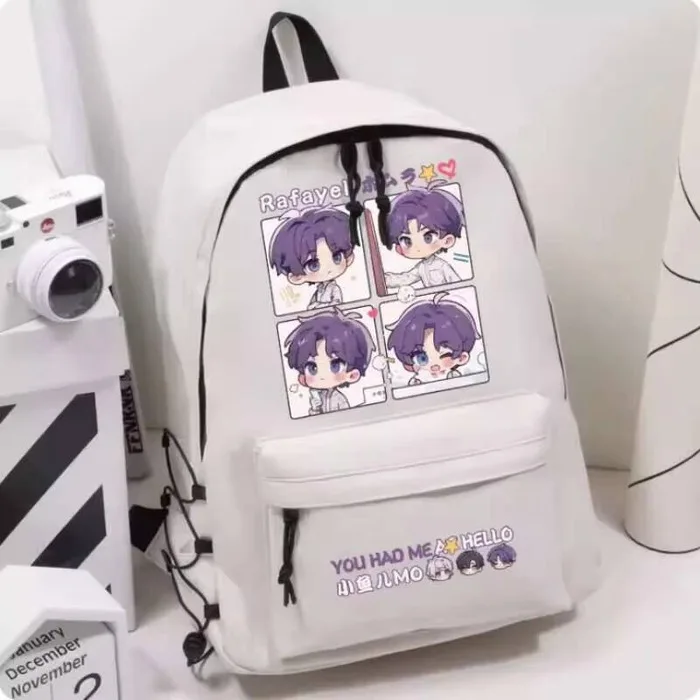 

Anime Love And Deepspace Rafayel Schoolbag Backpack High-Capacity Shoulder Bag Cosplay Student Teenage Gift B1252 Anime