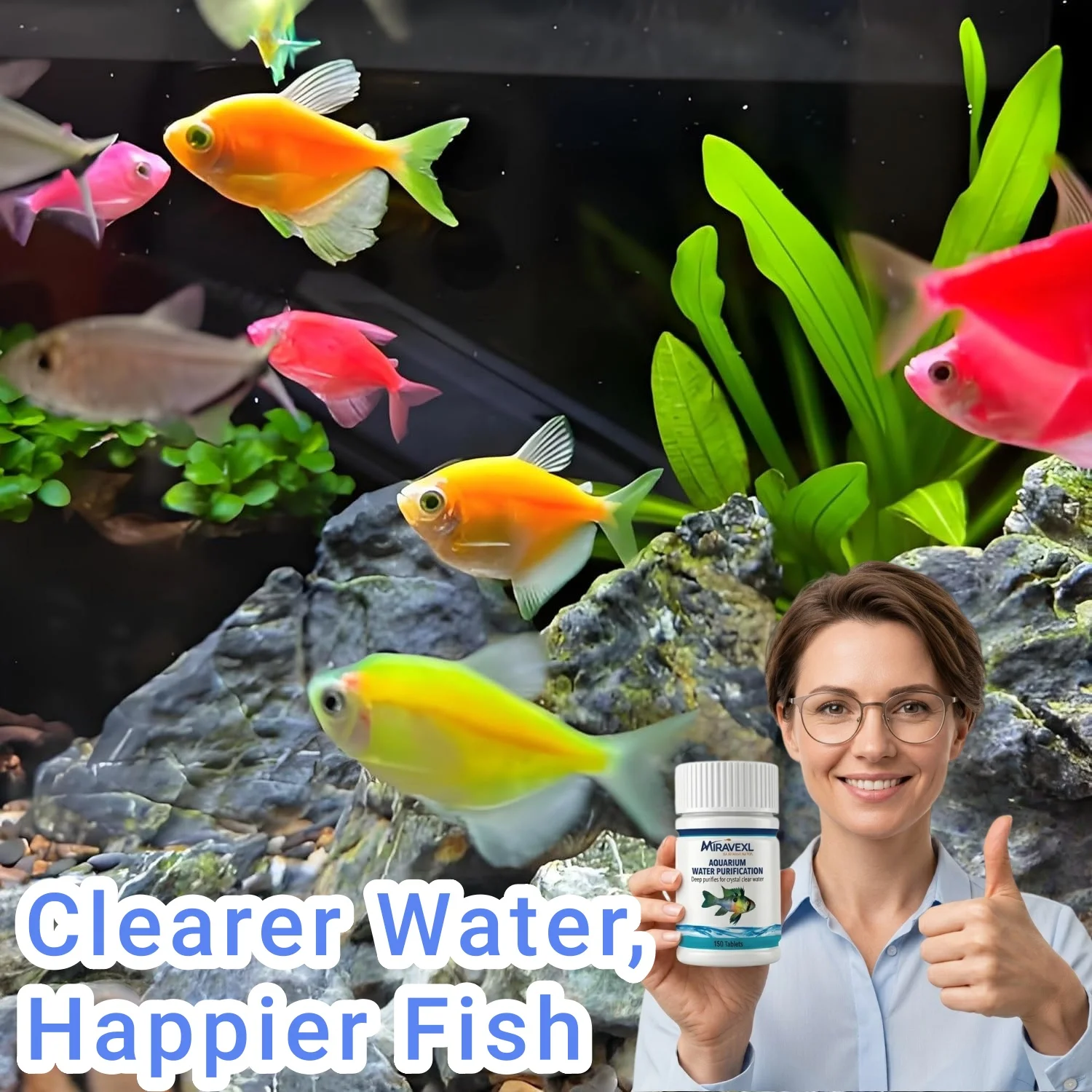 Aquarium Water Clarifier Tablets 6