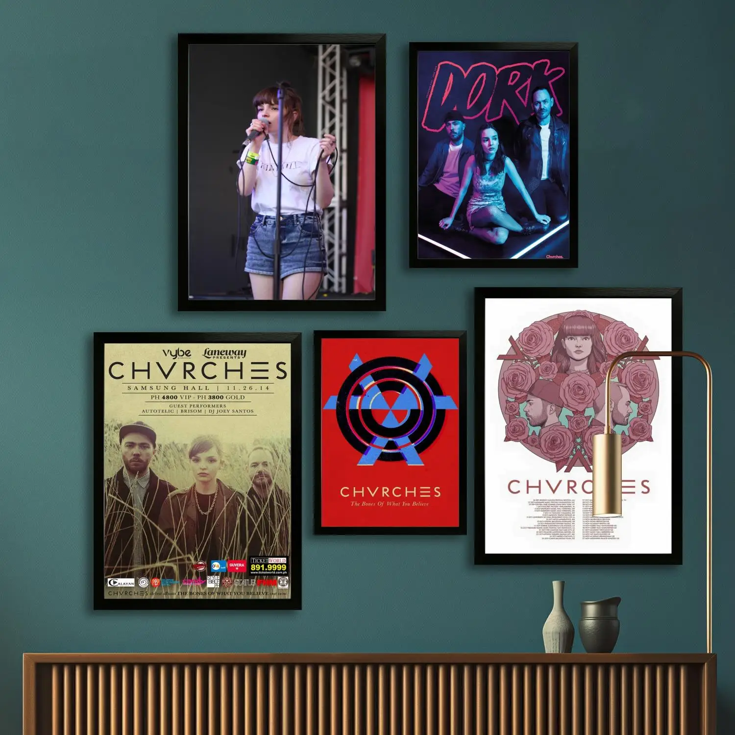 Chvrches Canvas Art Poster, Wall Art Picture Print, Modern Family Bedroom Decor Posters,Decorative painting