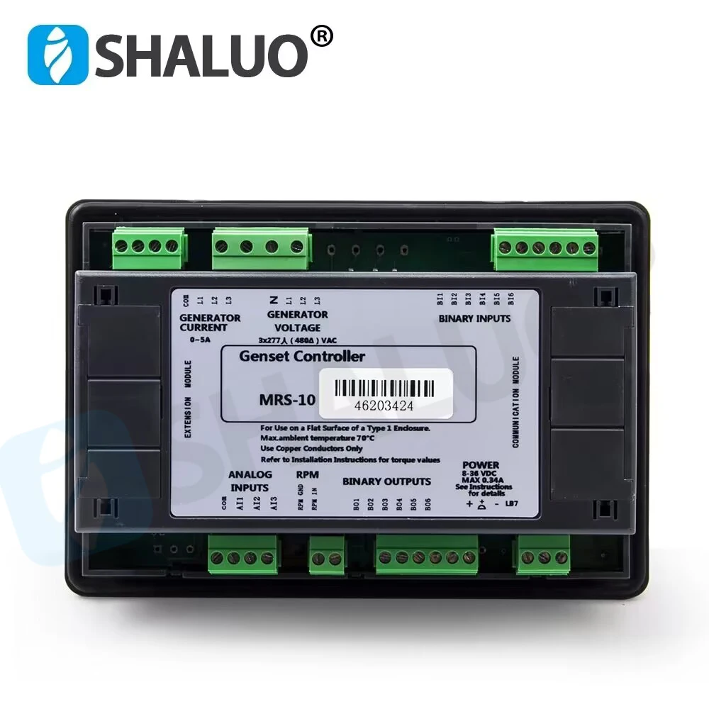 Imagem -04 - Painel Controlador Gerador Diesel Módulo de Controle Remoto Auto Start Display Lcd Comavi Intellite Mrs10 Mrs10 Mrs16