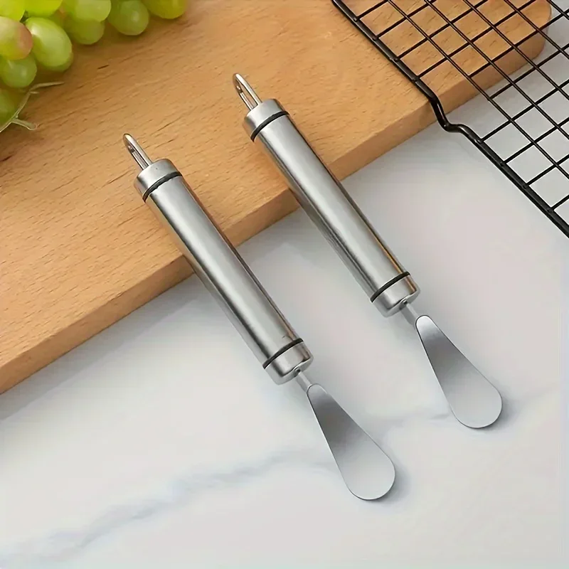 Stainless Steel Tangerine Peeler, Orange Opener Tool for Citrus Fruit, Multi-Function Pomelo Peeling Artifact for Home Kitchen,