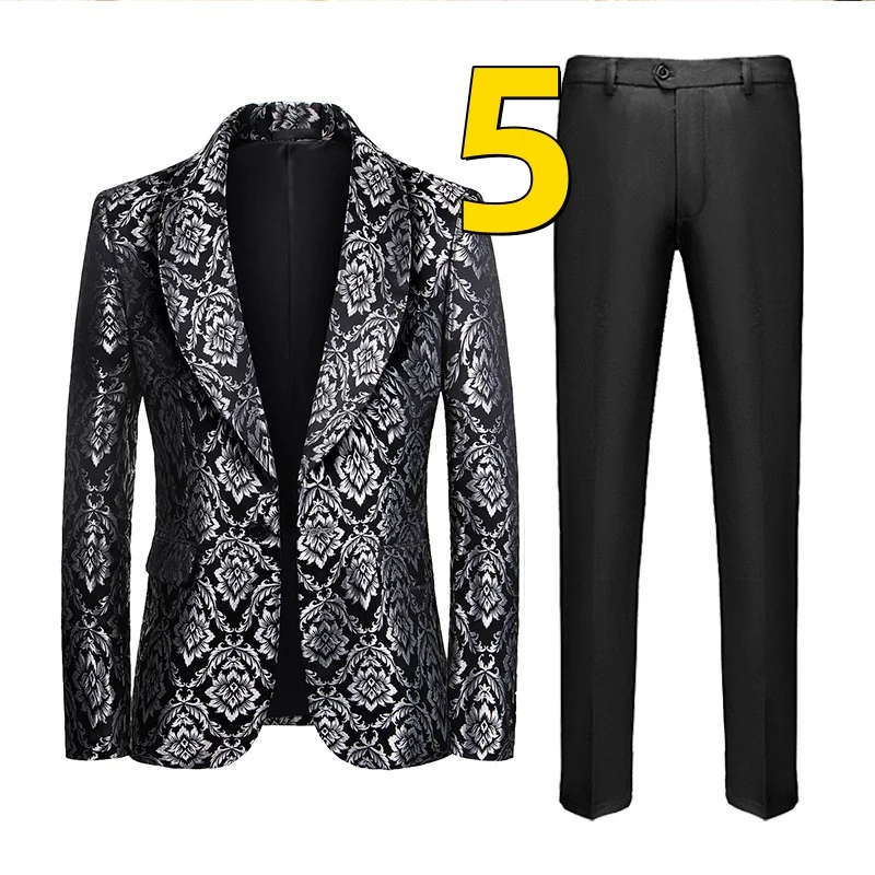 M10235 High Quality Men's Suit Sets Men's Clothing Plus Size Groomsmen Dresses