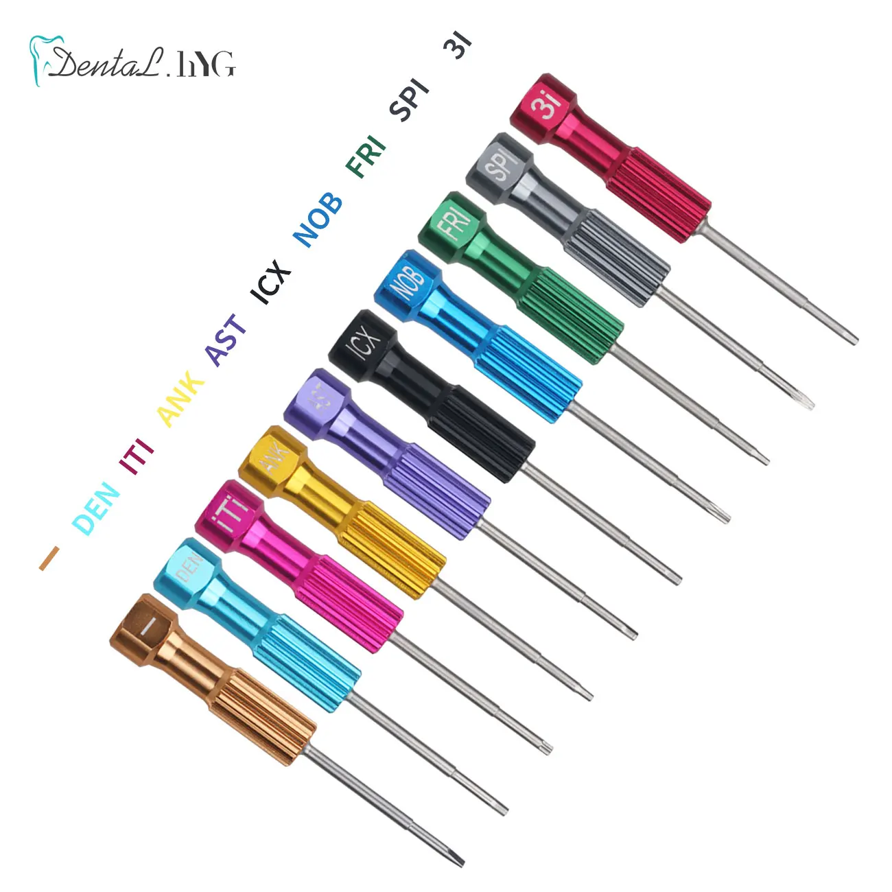 High quality Dental Laboratory Stainless Steel Implant Screw Driver Dentistry Tool Kit Micro Screwdriver Dentist Instrument