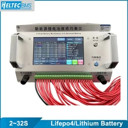 Heltec tester 2-32S 32S 15A 20A 25A attrezzatura per la riparazione della batteria/equalizzazione della batteria/veicolo elettrico/voltmetro della batteria dell'auto