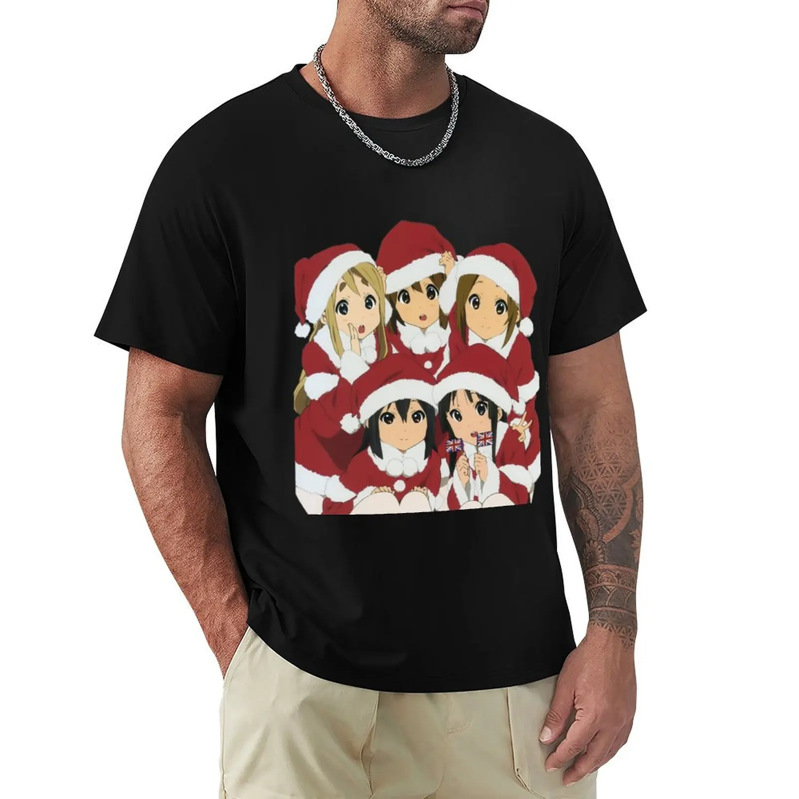 

Christmas K-On! T-Shirt Casual Breathable Short Sleeve Top