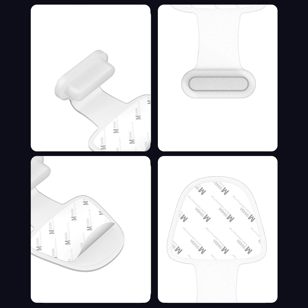 2/4/6pcs Dust Plug Silicone Phone Charging Port for IPhone iPad Type-C Anti-Lost Cap Waterproof and Dustproof Plug Cover