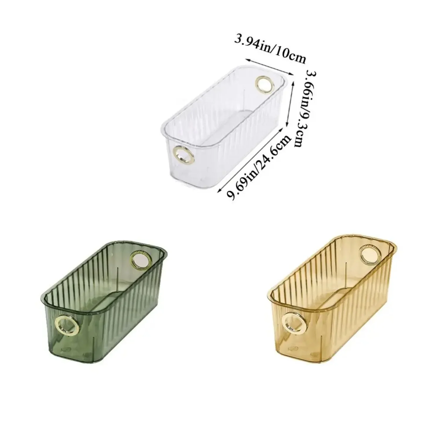 Desktop Cosmetics  Box Acrylic Bathroom  Drawer Sundries Snack Makeup  Basket Organizer Rack