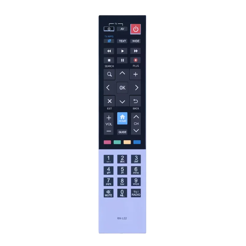 

TV Remote Control Television Remote Ergonomic Design Multi Functional Drive Sensitive Button for Humax for RM‑L02