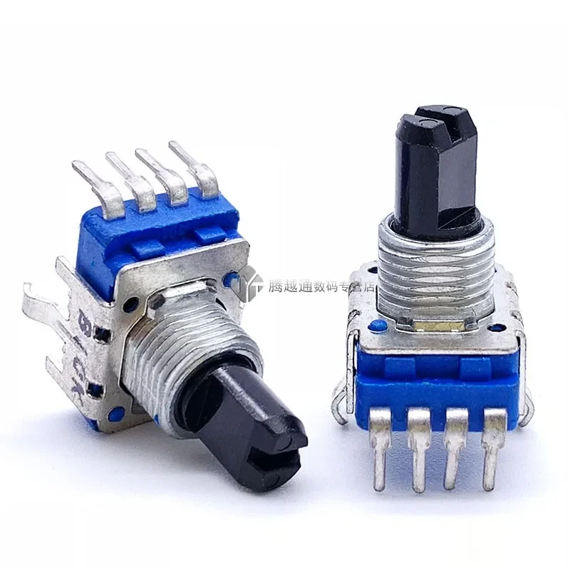 2PCS/lot RK11K 4-pin single link potentiometer B10K shaft length 13MM amplifier 4-pin B103 volume potentiometer