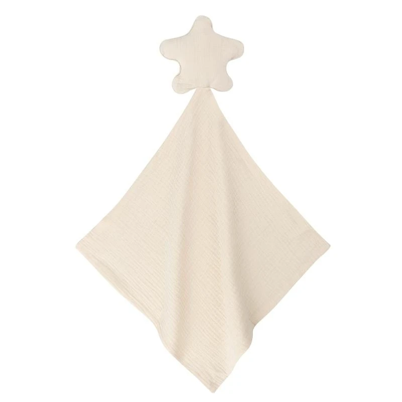 

J15U Moon-Shaped Soothing Towel Baby Infant Appease Towel Accompany Toy Cartoon Sleeping Comfort for Toddlers Boys