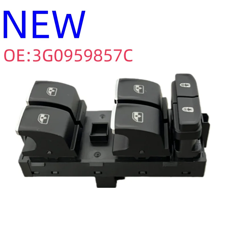 NEW Electric window lift master switch Applicable to Passat/Variant/Santana Tayron Touran Touareg3G0959857C 3G0959857B 2016-2026