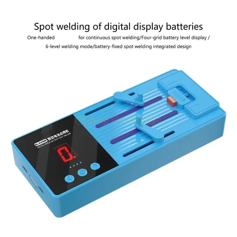 57qf Handheld -Schweißgerät mit präziser Steuerung und USB -Eingangseingangsreparaturschweißer für DIY -Enthusiasten