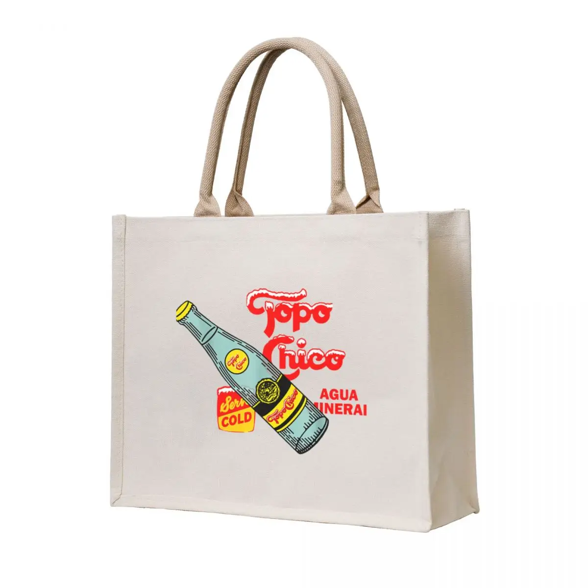 

Graphic Topo-Chico Lime Design Arts Bottled Waters Tote Bag tote bag women shopper bag woman tote university