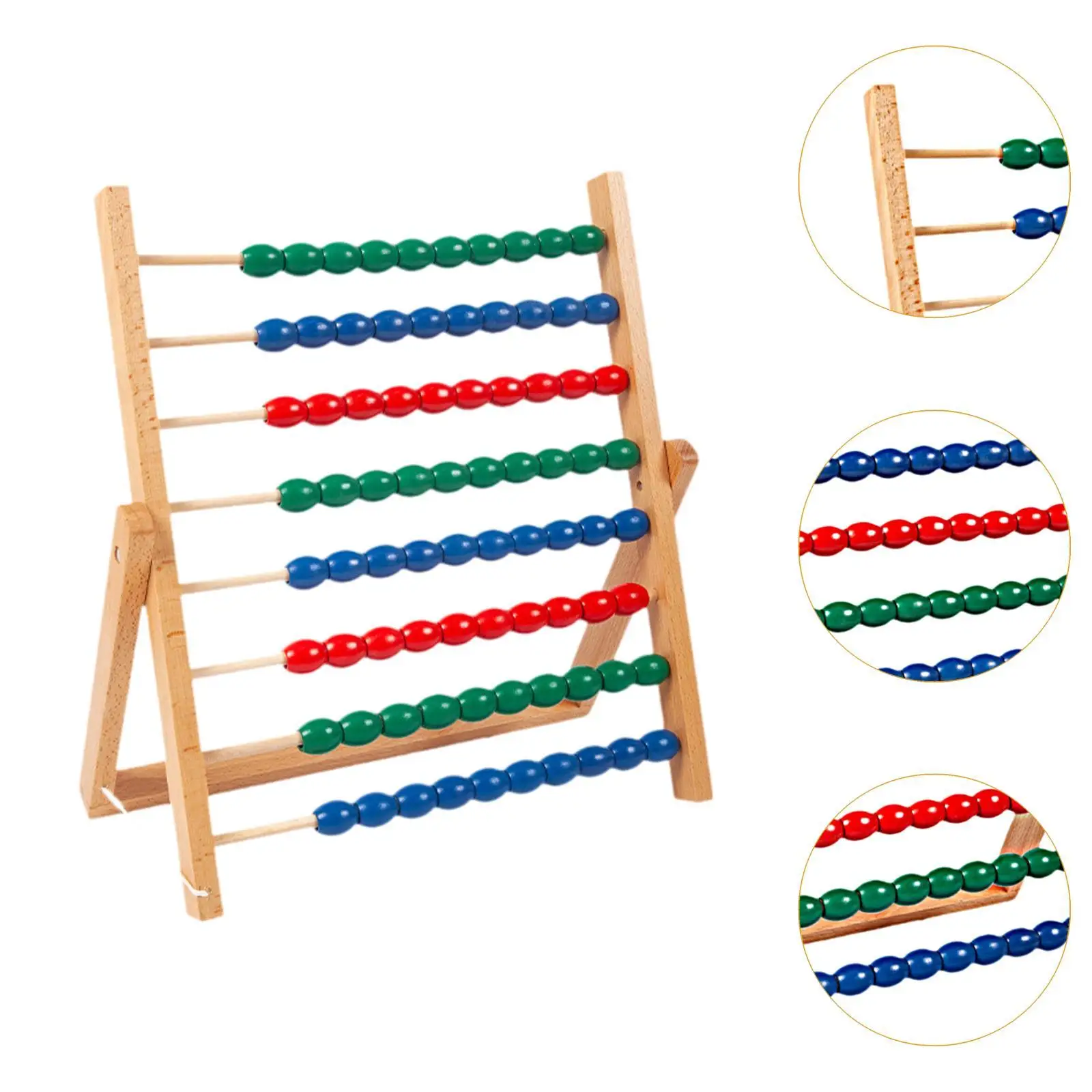 Counting Frame Development Preschool Learning Toy Educational Counting Toy for Kindergarten Boys Girls Elementary Children Kids