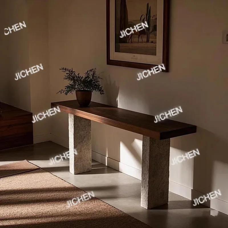 

HSVintage Консольные столы Современный дизайн середины века Минималистичные консольные столы Американская узкая консольная мебель Meuble