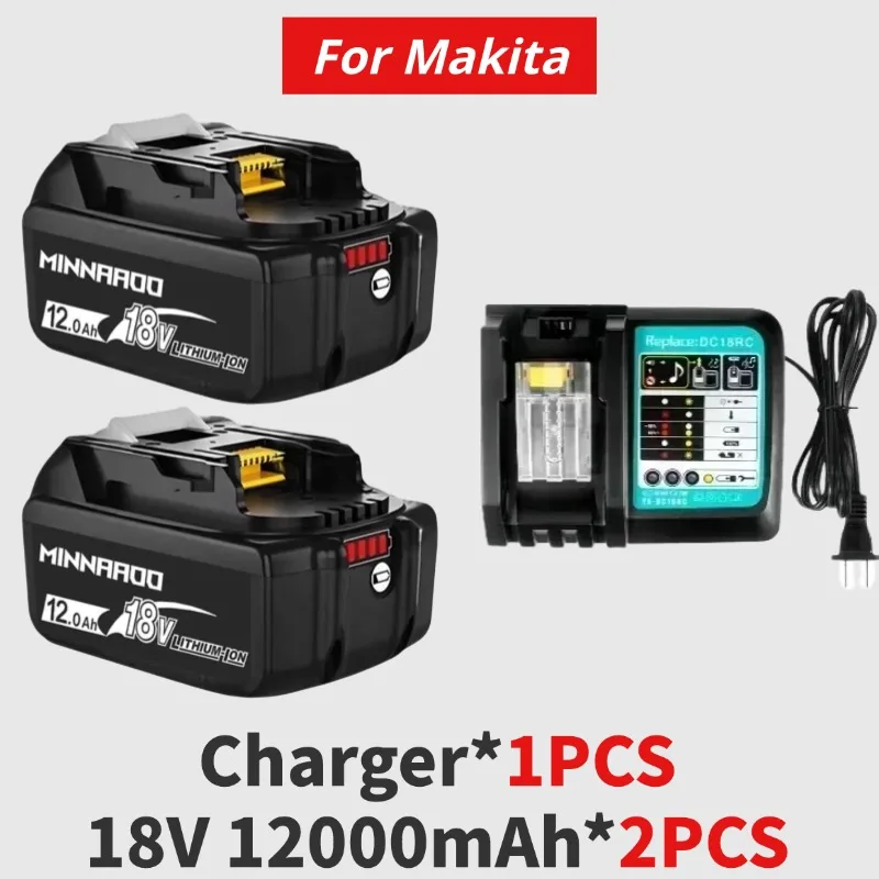 

Для Makita 12,0 Ач/8,0 Ач литий-ионный аккумулятор большой емкости BL1815 BL1840B BL1830B BL1850B BL1860B LXT400 для электроинструмента Makita