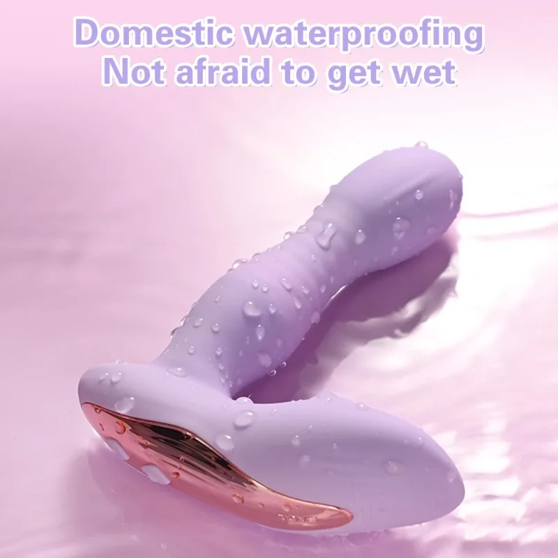 DUBNIY تلسكوبي تهتز دسار مع جهاز تحكم عن بعد لاسلكي مثير Shoop المرأة كريتوليس لعبة مصاصة نقطة G تدليك المهبل #5