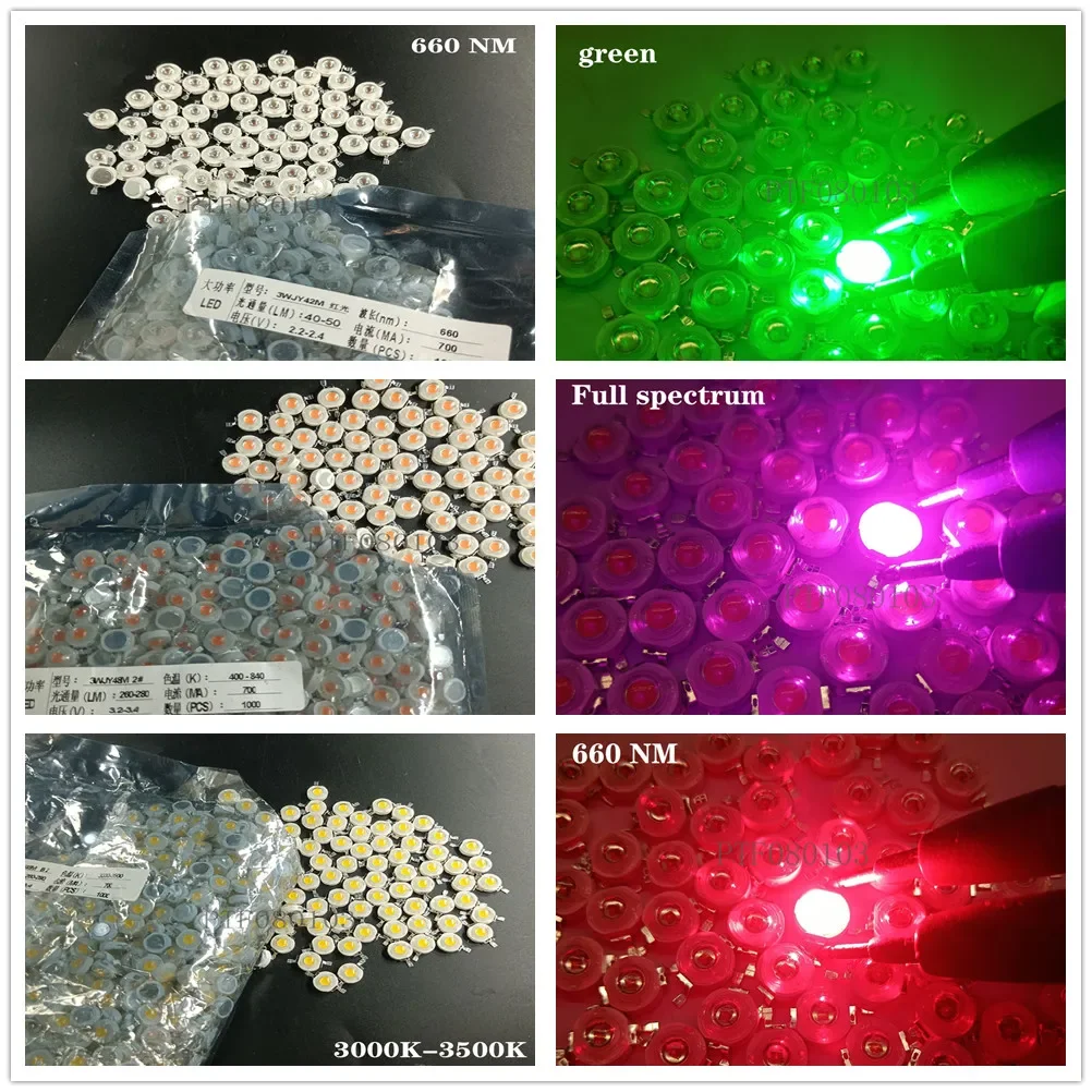 Hot 1000pcs 1W 3W High Power Warm White/Cool White /Natural White/Red/Green/Blue/Royal Blue LED With 20mm Star Pcb