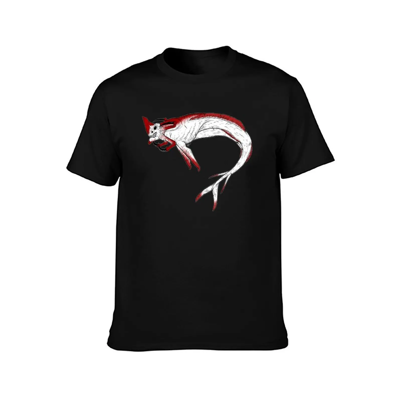 Subnautica Reaper Leviathan T-Shirt Relaxed Casual Short Sleeve Tee T-Shirt