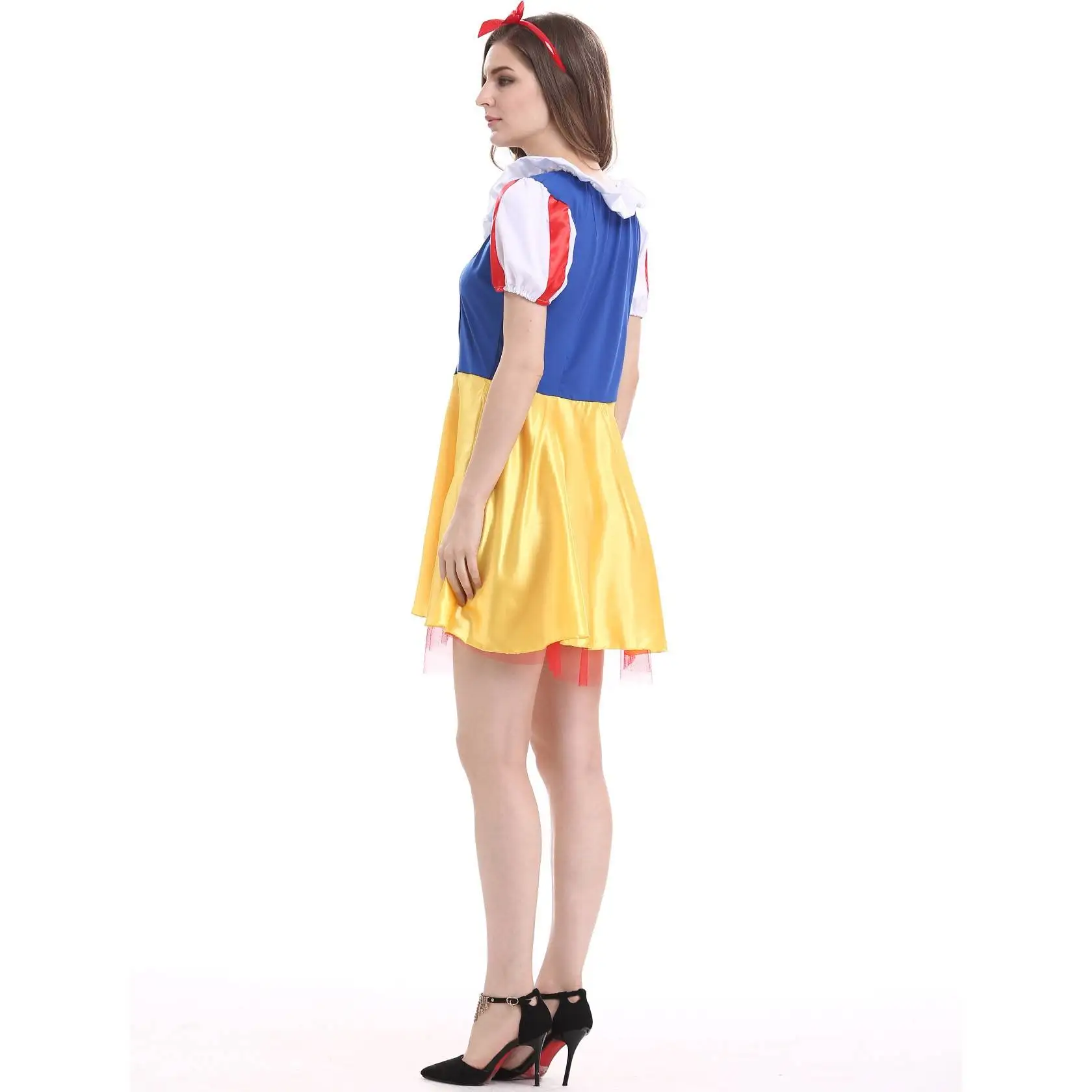 مثير تأثيري برينك سنو وايت دكتور لعبة دور بلانج أورم المرأة زي الهالوين MXL مرحلة الأداء التقليدي...