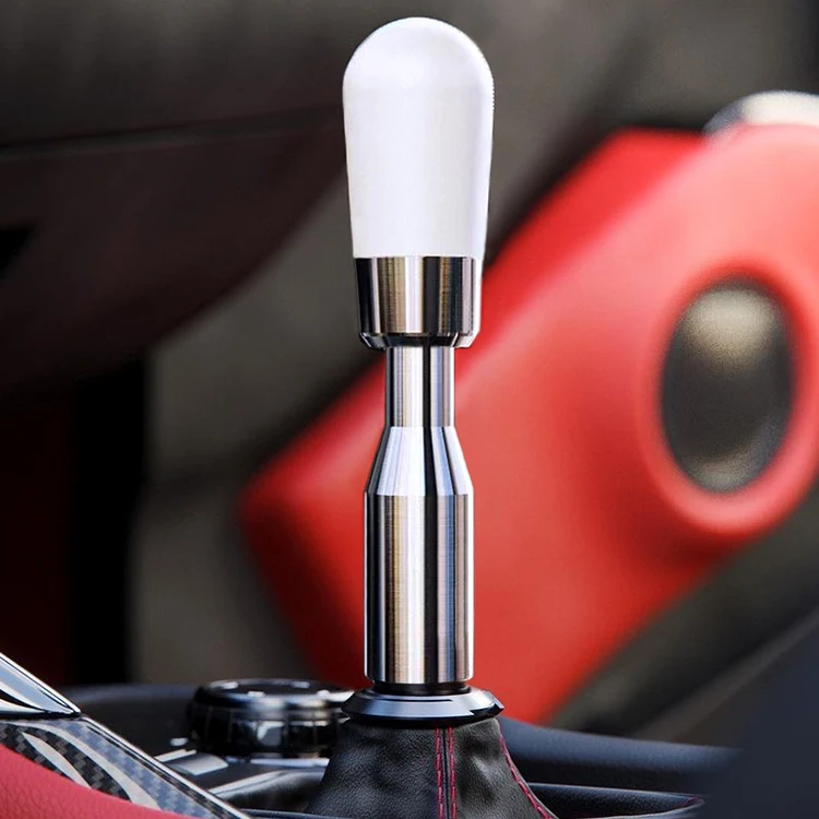 Shift knob lengthened gear lever gear handle head acrylic manual gear universal personalized car modification accessories