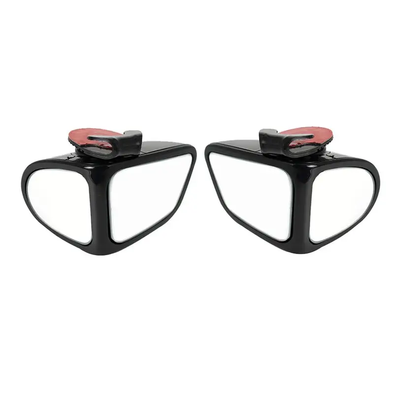 AB96-1 Pair Side Mirror Blind Spot Wide Angle Mirror Reversing Mirror Rear View Mirror Car Exterior Wing Mirror Easy To Use Blac