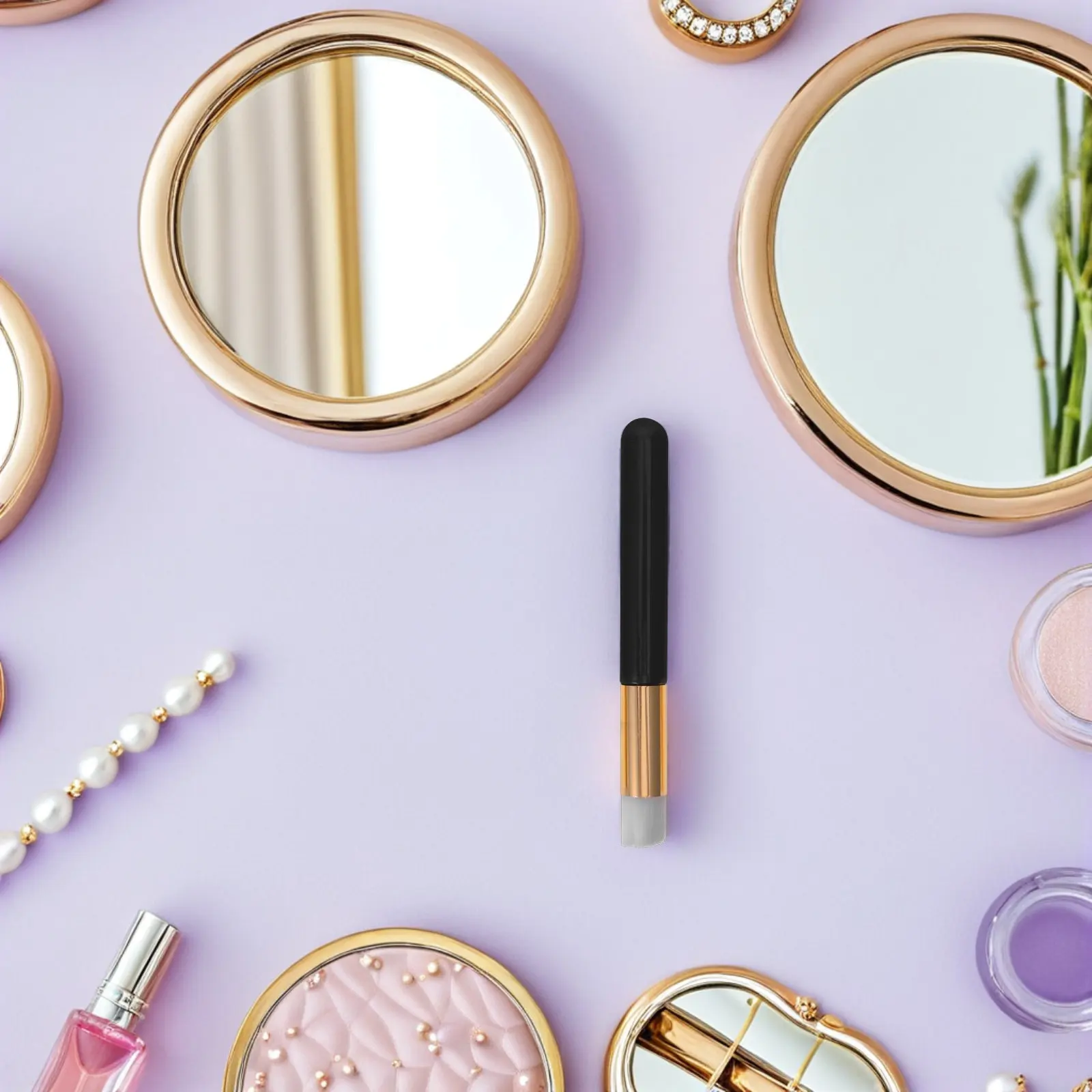 Imagen 6: 30 Pinceles Mini Redondos para Labios, Aplicadores de Maquillaje para Lápiz Labial, Delineador de Labios, Brillo Labial, Corrector, Detalles de Ojos, Limpieza de Pestañas y Poros