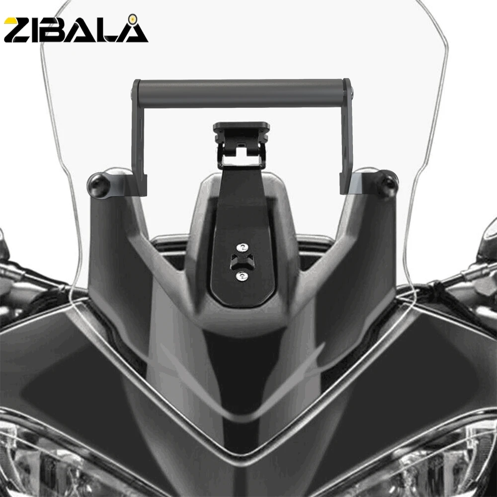 

GPS Navigation Mount Plate Bracket For Ducati Multistrada 950 S SW Touring Spoked Wheels Accessories Phone Holder Stand Support